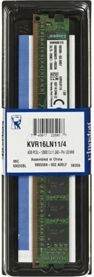 DDR3 4gb (pc-12800) 1600mhz Kingston