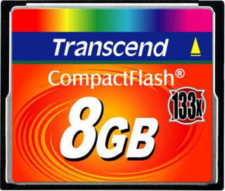 Compact Flash 8Gb Transcend 133x