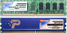 DDR2 2Gb (PC-6400) 800MHz Patriot
