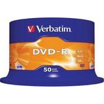  DVD-R 4.7gb Verbatim 16x (50) cake box 43548