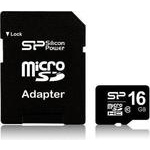  microSD 16Gb Silicon Power SP016GbSTH010V10-SP
