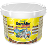 TetraMin XL корм для всех видов рыб, крупные хлопья 10 л (ведро)