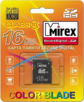 secure digital card 16gb MIREX class 10
