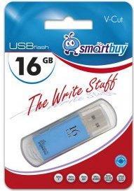 Smart Buy 16GB V-Cut USB 2.0  (SB16GBVC-B)
