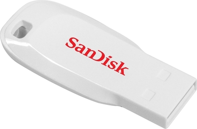 Sandisk cz50 Cruzer Blade White USB2.0 RTL (sdcz50c-016g-b35w)