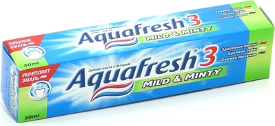   Aquafresh 3   3 - 50 .