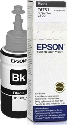   Epson t67314a (original) l800 black (70ml)