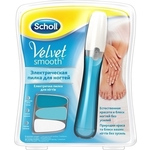 Пилка Scholl 3018020 электрическая Velvet Smooth для ухода за ногтями