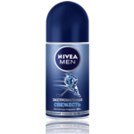 Дезодорант для тела NIVEA FOR MEN 50мл, мужской, ролик, AQUA COOL, 82886