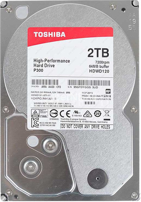 2,5" 2Tb Toshiba HDWL120UZSVA
