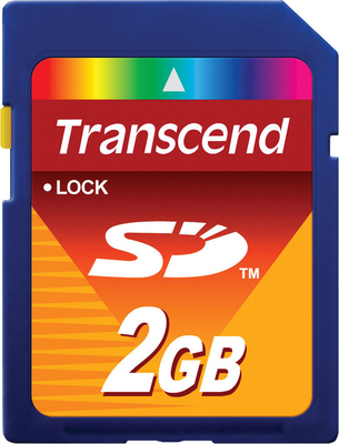 Secure Digital Card 2Gb Transcend TS2GSDC