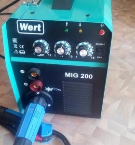 Сварочный полуавтомат Wert MIG 200.