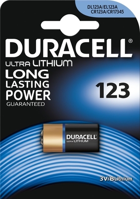 Cr123a - Duracell Cr123a Ultra BL1 (1 )