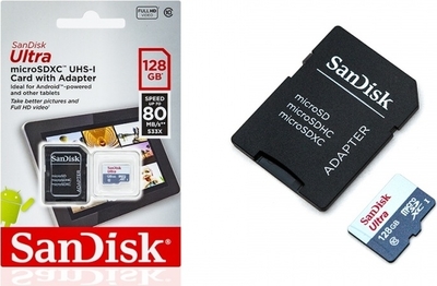 microSD 128Gb SanDisk SDSQUNS-128G-GN6TA