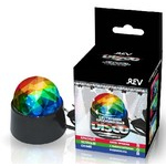 REV 32455 3 Лампа сд проекционная настольный светильник Disco RGB 3W, шнур питания в комплекте