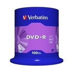 Verbatim  DVD+R 4.7Gb 16-, 100