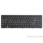 Клавиатура [Lenovo IdeaPad G580, G585, Z580, Z585, V580] Black, black frame [25-201846] 25-201846