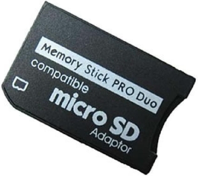 Micro SD  Memory Stick Pro Duo