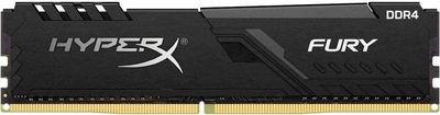 Dimm DDR4 4Gb Kingston HyperX Fury Black 2666MHz PC4-21300 CL16