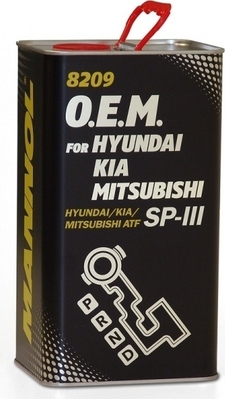   Mannol (sct) O.e.m. for Hyundai Kia Mitsub