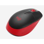  Logitech M190 Full-size wireless mouse - RED - 2.4GHZ - Emea - M190 910-005908