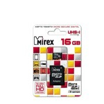 Mirex Microsdhc 16GB CLASS10  + Адаптер