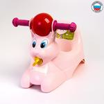 Горшок-игрушка «Зайчик», цвет розовый 597101