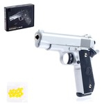 Пистолет пневматический детский «Оборона», металлический 4038486