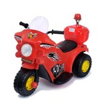 Электромобиль «Мотоцикл шерифа», цвет красный 4378619