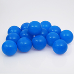 Шарики для сухого бассейна с рисунком, диаметр шара 7,5 см, набор 500 штук, цвет синий Соломон 15129