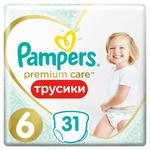 Подгузники-трусики PAMPERS Premium Care Large (15+ кг), 31 шт Pampers 1543941