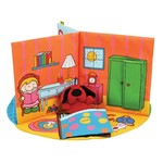 Развивающая 3D-книжка «В гостях у Патрика», с игрушкой 3873687