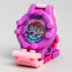 Часы наручные электронные "Радуга Дэш", My Little Pony, с ремешком-конструктором Hasbro 5295999