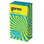 Презервативы Ganzo RIBS, ребристые, 12 шт Ganzo 2198240