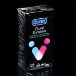 Презервативы №12 DUREX Dual Extase (рельефные с анестетиком) 6485046