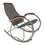 Кресло-качалка Dark Gray 100х50х100см VS-9009-P023 Форум VS-9009-P023