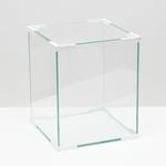Куб белый уголок, покровное стекло,  50л, 35 x 35 x 40 см Пижон 7139324