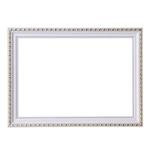 Рама для картин (зеркал) 21 х 30 х 2.6 см, пластиковая, Calligrata, белая с золотом Calligrata 50903