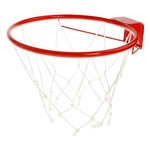 Корзина баскетбольная №5 «Люкс», d=380 мм, с сеткой и упором 895273