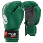 Перчатки боксерские Rusco Sport детские кож.зам. 4 Oz зеленые RuscoSport 2947724