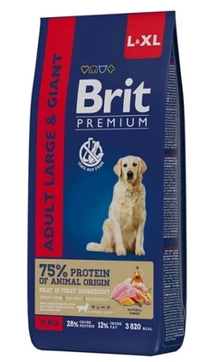Brit Premium Dog Adult Large and Giant,  15 