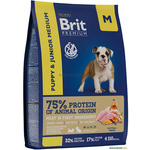 Brit Premium Dog Puppy and Junior Medium 8кг