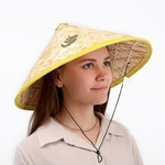 Китайская шляпа из бамбука 36 см 7912053