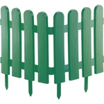 Забор декоративный "Классика", 29х224 см, зеленый, Россия// Palisad 65003