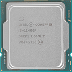 LGA-1200 Intel Core i5-11400F Rocket Lake (2.6-4.4/12M/noGPU/65W) OEM