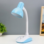 Настольная лампа"Ландри" Е27 40Вт бело-голубой 17х12х44 см Risalux 9335779