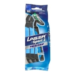 Бритвы одноразовые Laser Sport 2, с 2 лезвиями, 10 шт