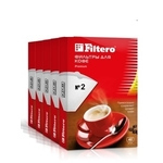 Фильтры для кофе Filtero №2/200шт, белый